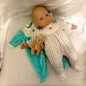Bitty Baby and Bear American Girl 1997 Pleasant Co & 2 Sleepers